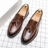 Men British Style Leather Brogues