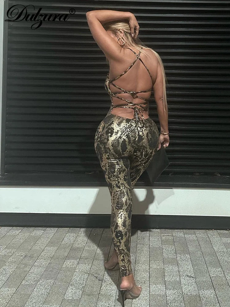 Shimmara™ – Cross Back Summer Jumpsuit (Shimmer, Airy & Night-Out Ready)