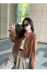 Women's Retro Red Turtleneck Sweater