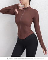 Women Textured Long Sleeve Running Jacket