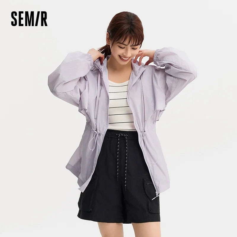 Women's Sun Protection Waterproof Summer Jacket