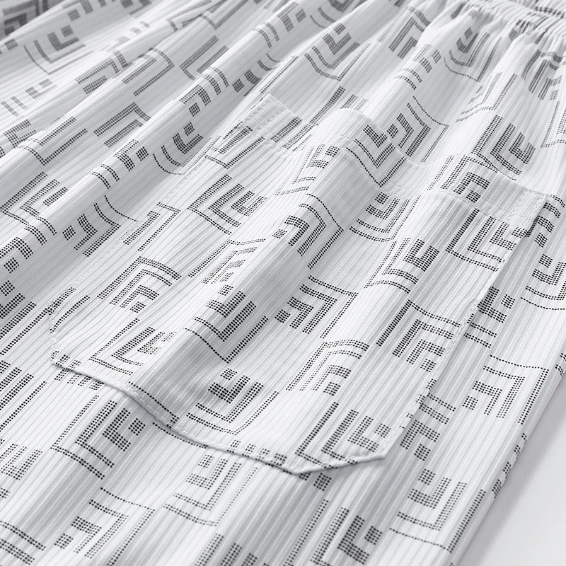 Men’s Plus Size Summer Tracksuit Set