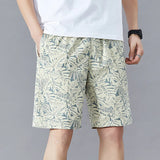 Plus Size Men's Cotton Knee Shorts – Summer Casual