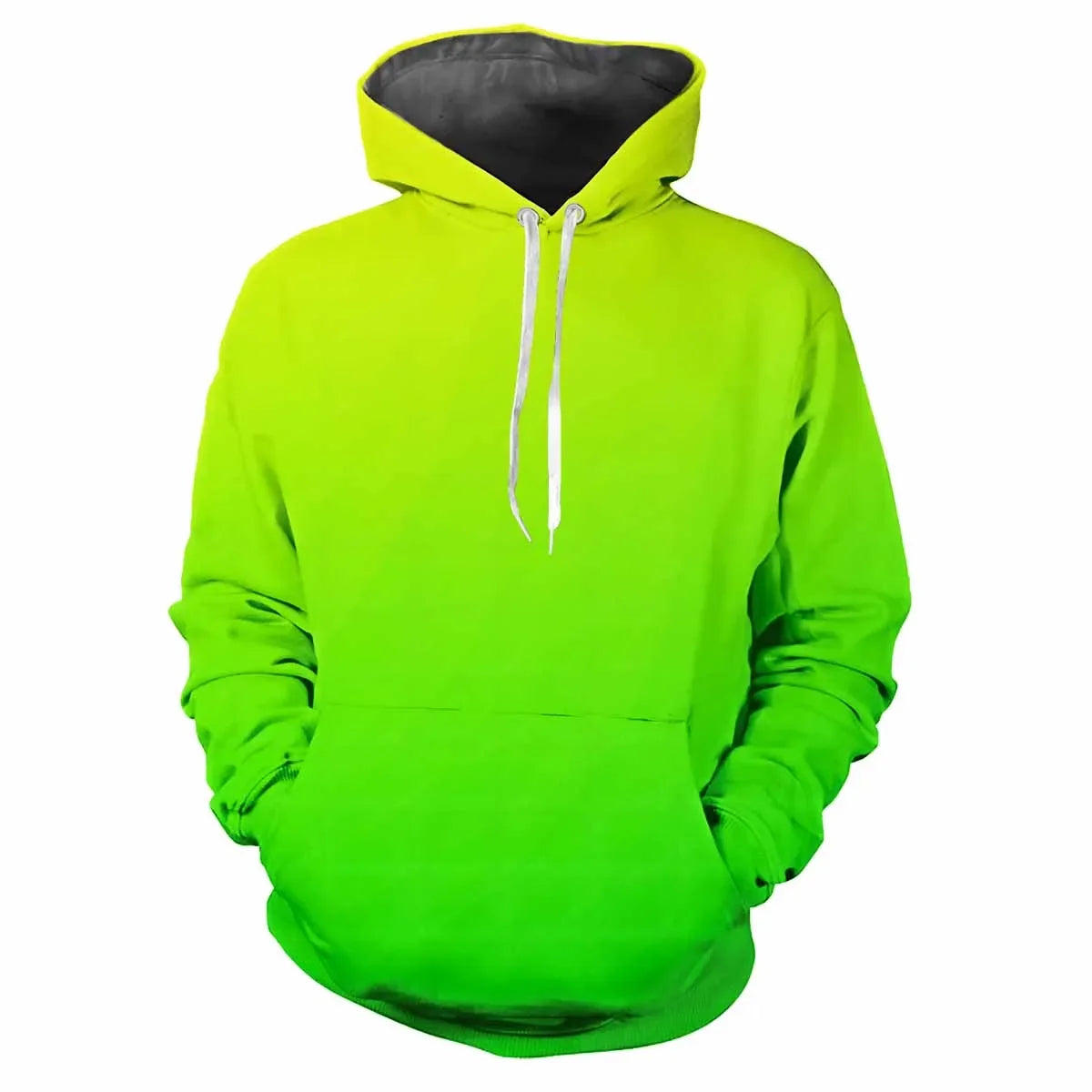 Men’s Gradient 3D Print Hoodie