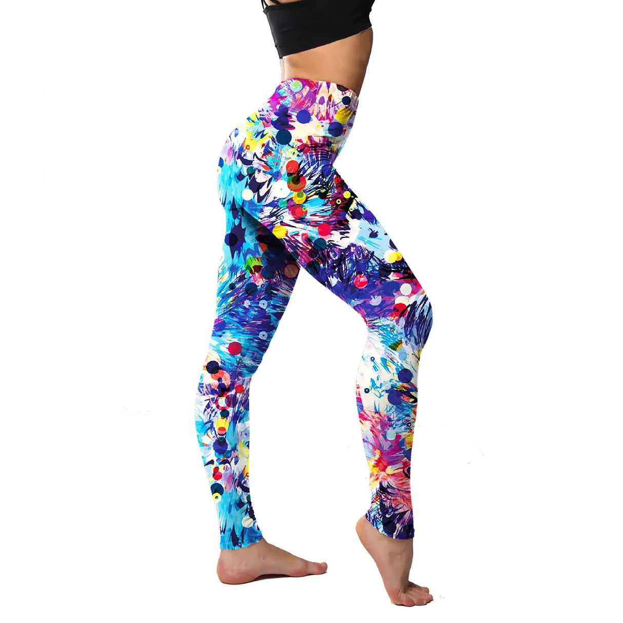 Women 2-Pack Colorful Print Leggings