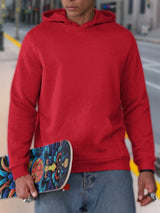 Men's Plus Size Hoodie – Relaxed Fit with Pocket