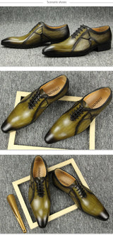 Men Leather Oxfords – 2025