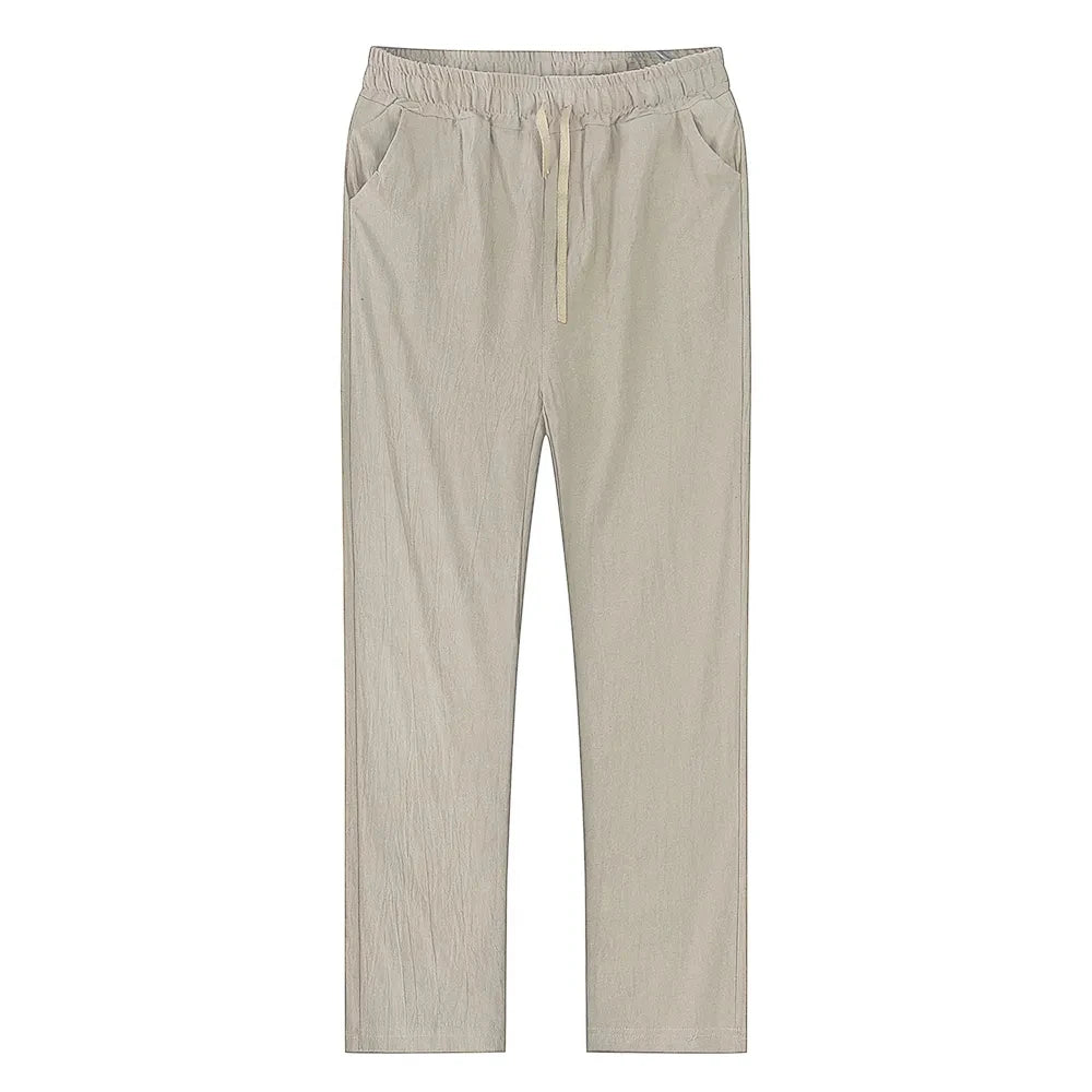 Men’s Linen Fitness Pants