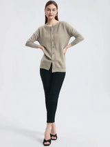 Women Merino Wool Cashmere Cardigan