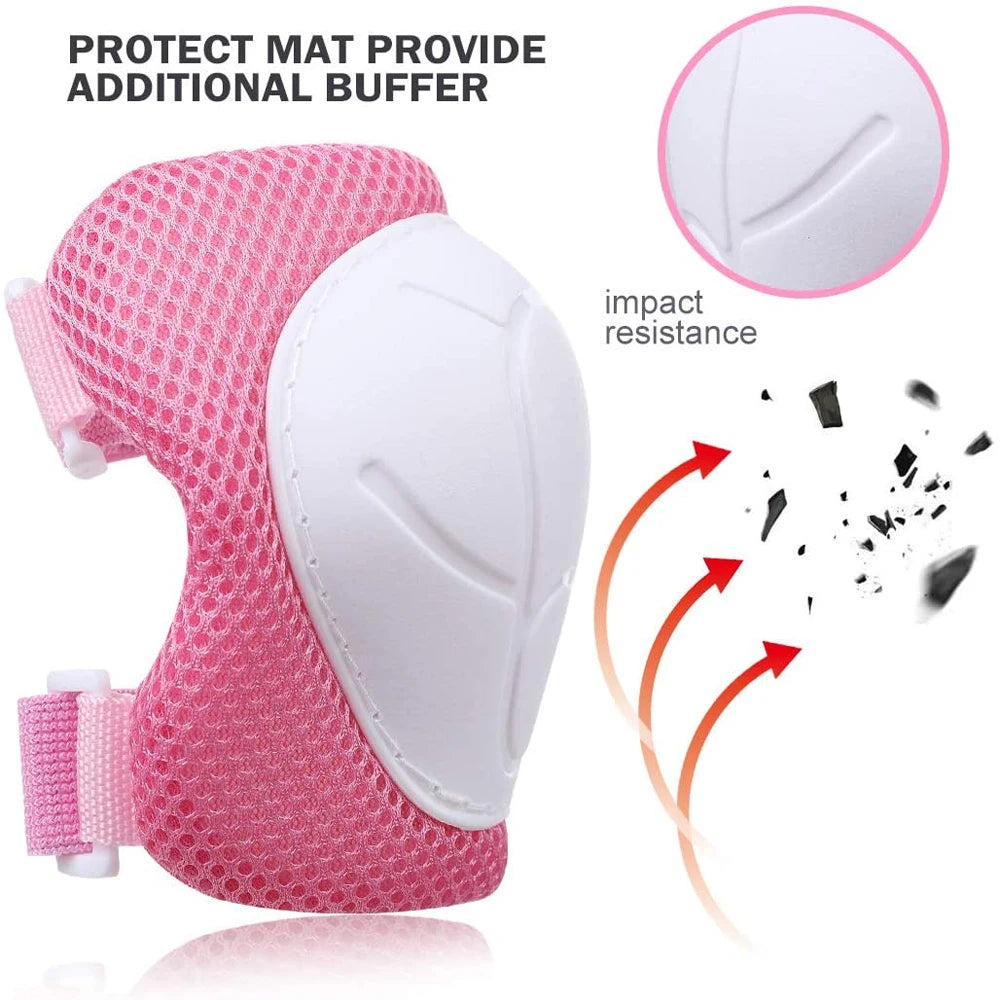 Kids Protective Gear Set with Knee & Elbow Pads