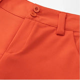 Women's High Waist Linen Shorts