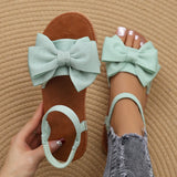 Women Bow Tie Sandals Casual Summer Slides