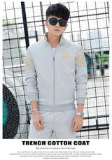 Men’s Plus Size Autumn Tracksuit Set