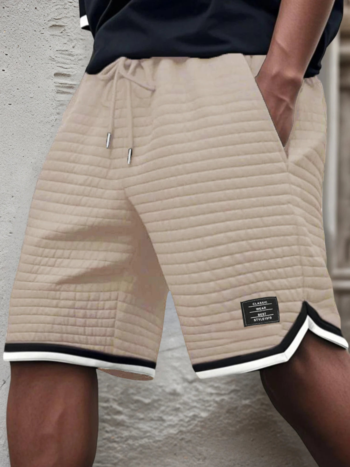 Men's Plus Size Knit Plaid Shorts – Baggy Cargo