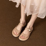 Women Minimalist White Slide Sandals