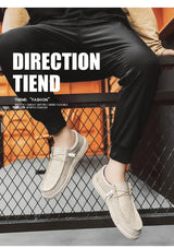 Men Casual Canvas Slip On Loafers