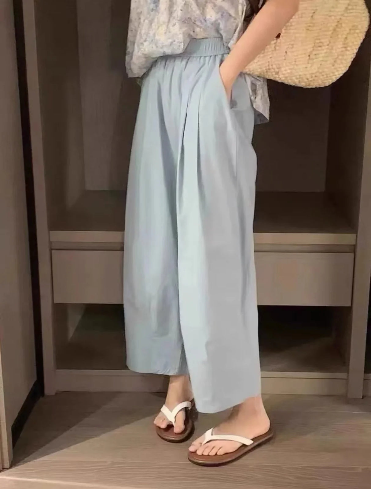 Women’s Plus Size Wide-Leg Pants