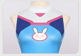 D.Va Sexy Anime Jumpsuit Cosplay Costume