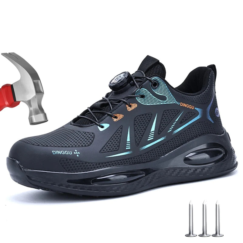 Women Safety Shoes Breathable Fashion Sneakers