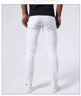 Men White Slim Jeans