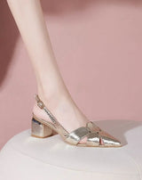 Pointed Toe Buckle Pumps – Summer 2025