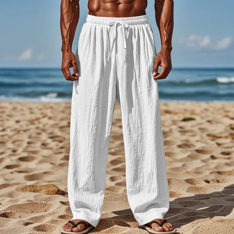 Men’s Elastic Waist Casual Pants