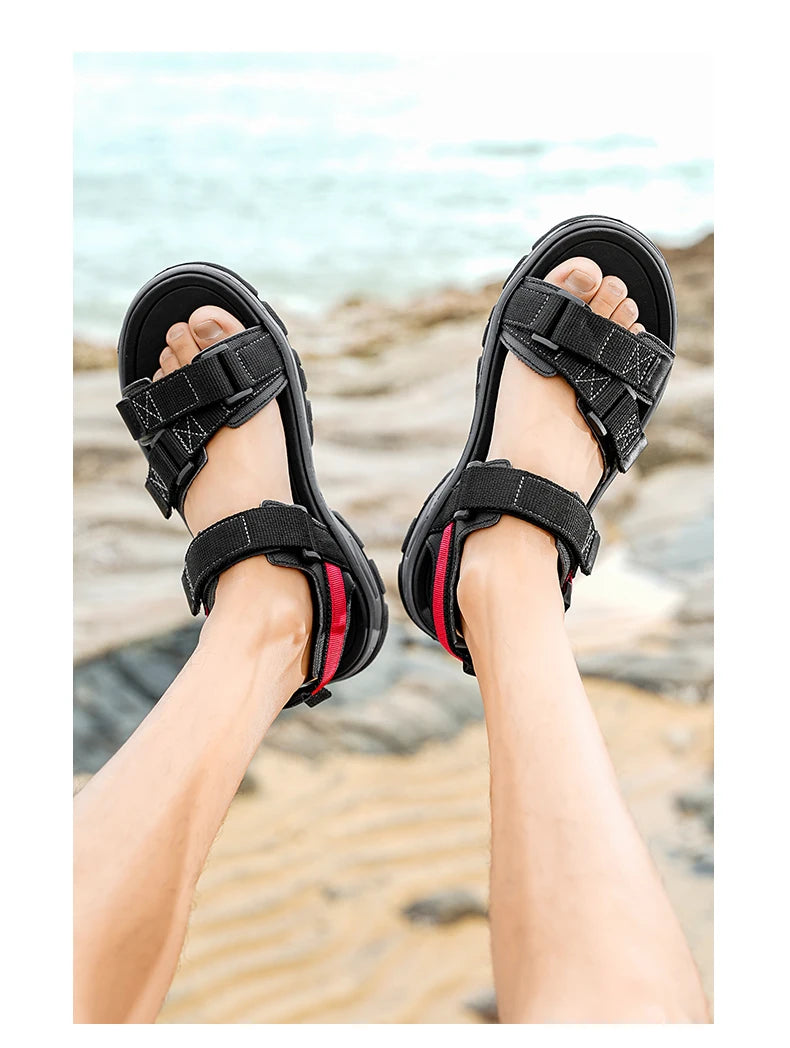 Men Breathable Flat Beach Sandals