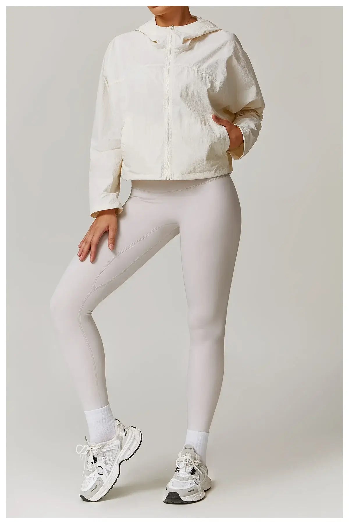 Women Quick Dry Hooded Sports Jacket