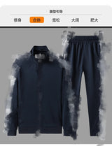 Men's Plus Size Tracksuit – 2 Piece Gym Set