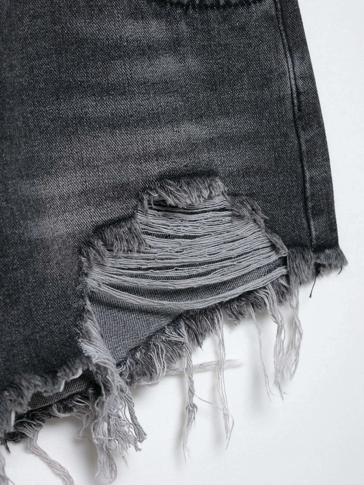 Women High Waist Denim Shorts