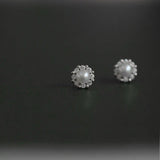 Women’s 14K Gold Zircon Pearl Earrings