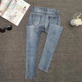 Nailed Bead Women's Skinny Jeans