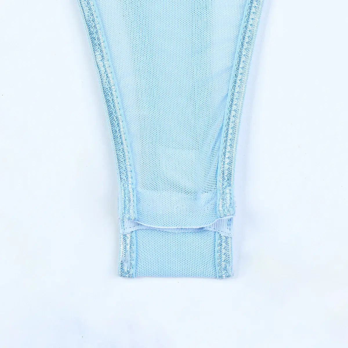 Women Mesh Splicing Suspender Jumpsuit