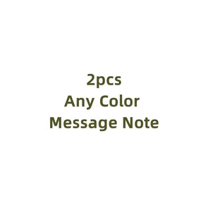 Set of 2 message notes available in any color for versatile use.