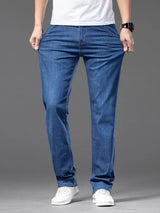 Men's Plus Size Straight Business Jeans
