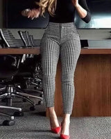 Women High Waist Casual Pants