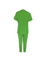 Women Plus Size Printed Casual Set