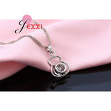 925 Silver Color Jewelry Set