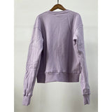 Women's Crown Letter Cotton Sweatshirt