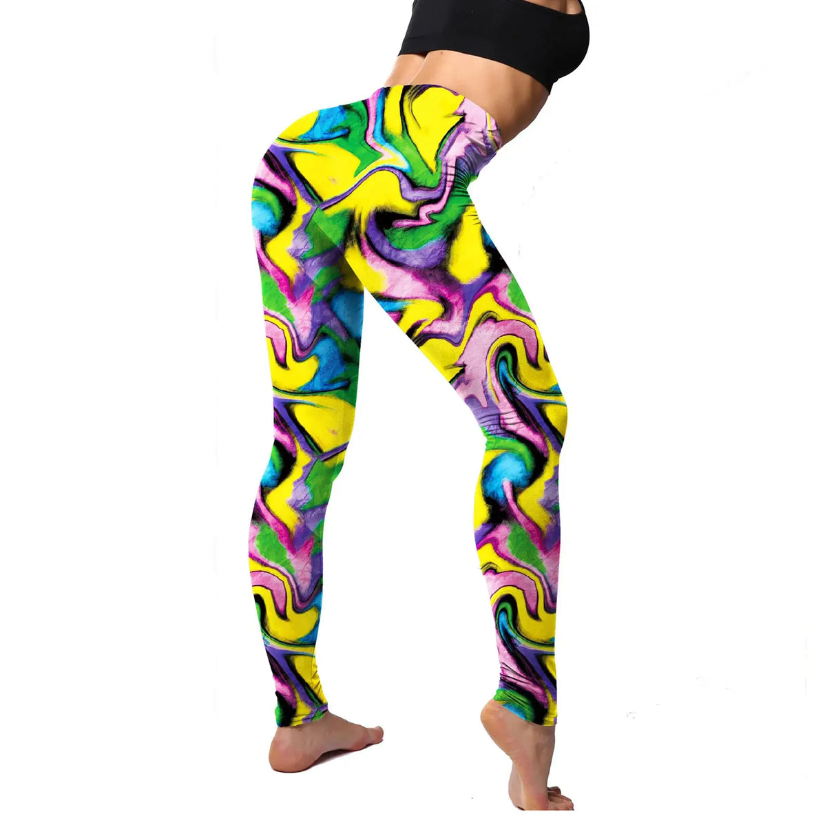 Women 2-Pack Colorful Print Leggings