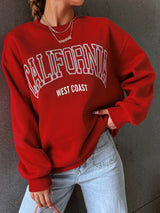 California Print Pullover