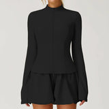 Women Stretch Slim Fit Training Jacket