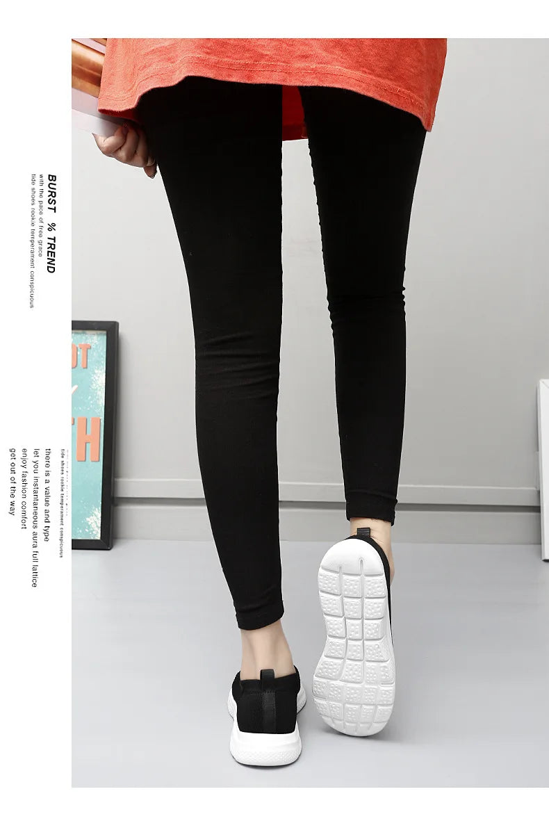 Women Knitted Sock Sneakers Casual Trainers