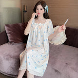 Women 5XL Cotton Sleep Dress