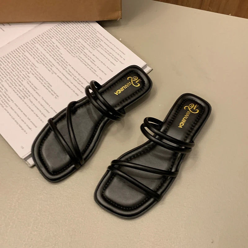 Women French Flip Flops