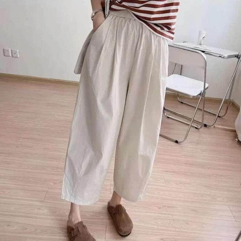 Women’s Plus Size Wide-Leg Pants