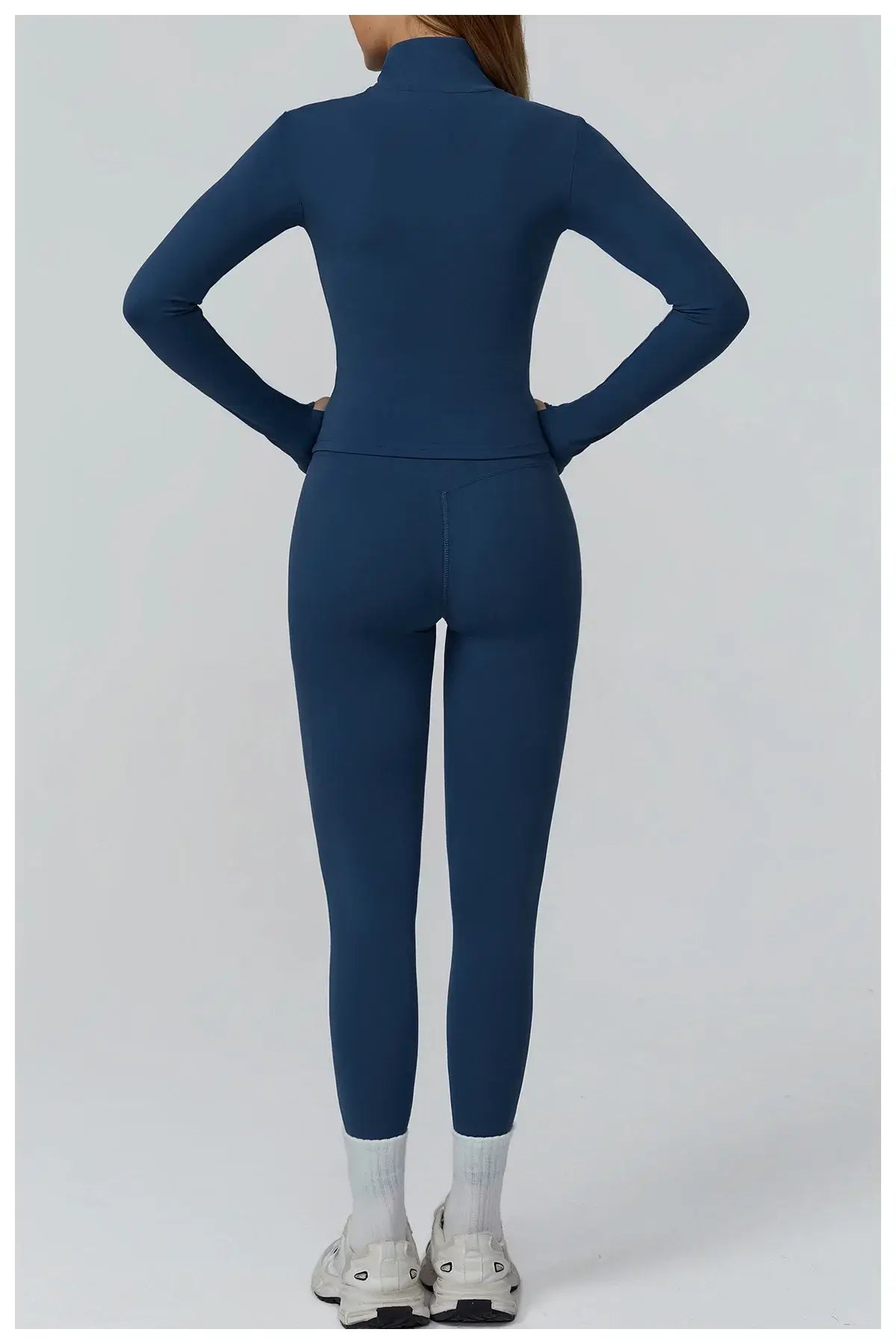 Women Slim Fit Long Sleeve Running Jacket