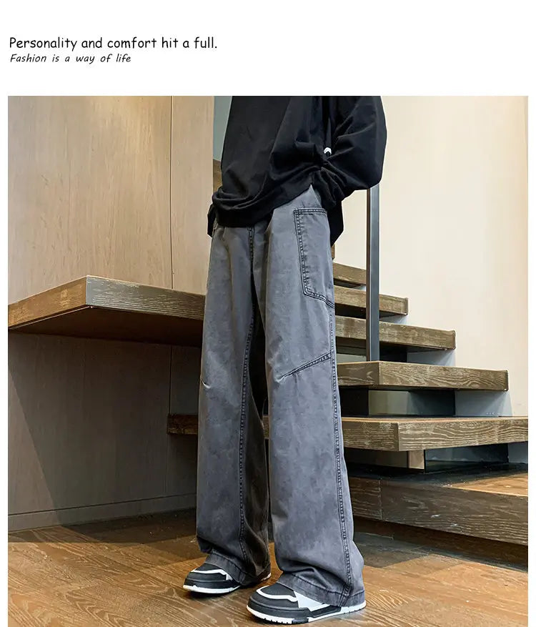 Men’s Plus Size Cargo Pants 8XL