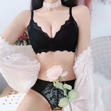 Women Ultra Thin Bra Set