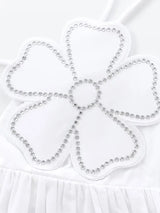 Rhinestone Backless Cami